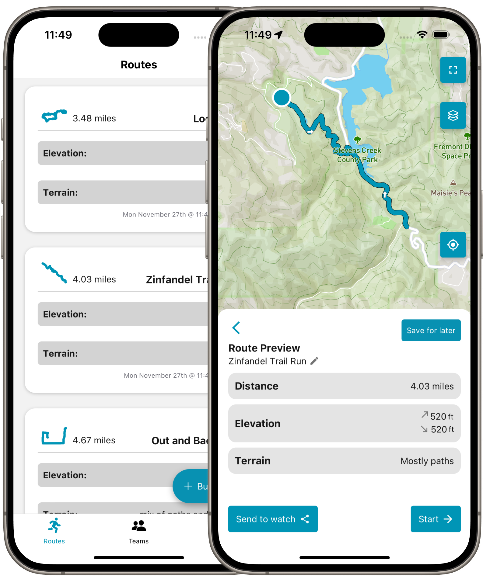 pave routes route